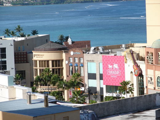 グアムプラザホテル眺望